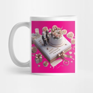 wedding anniversary gifts for him her Mug